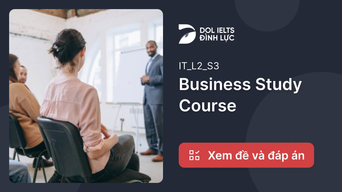 business-study-course-ielts-listening-answers-with-audio-transcript