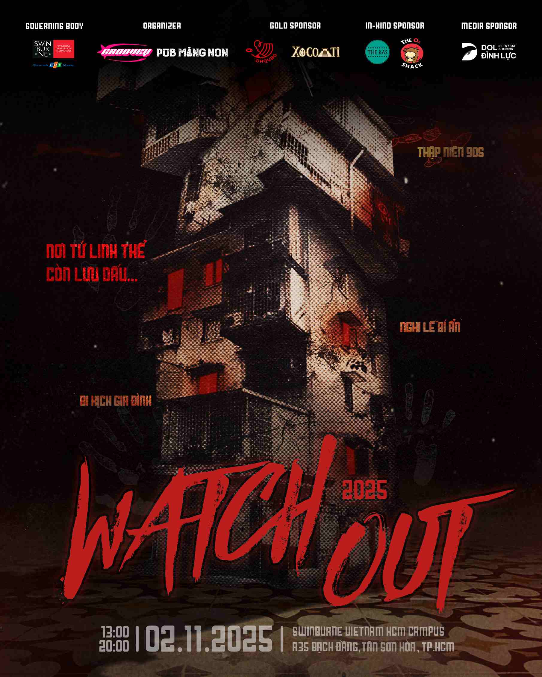 DOL English đồng hành cùng sự kiện WATCH OUT 2025 tại Đại học Swinburne Vietnam – Hành trình đánh thức bản lĩnh và sáng tạo của người trẻ