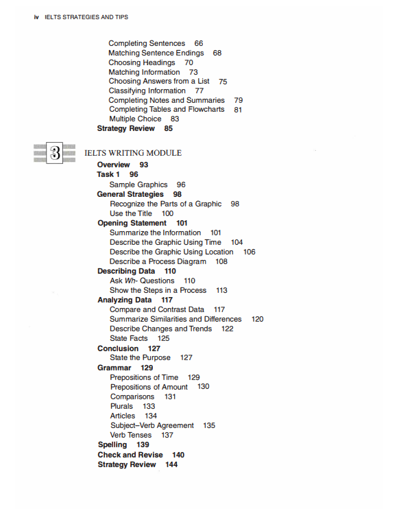 Barron's IELTS Strategies and Tips