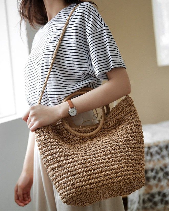 túi cói Tiếng Anh là gì