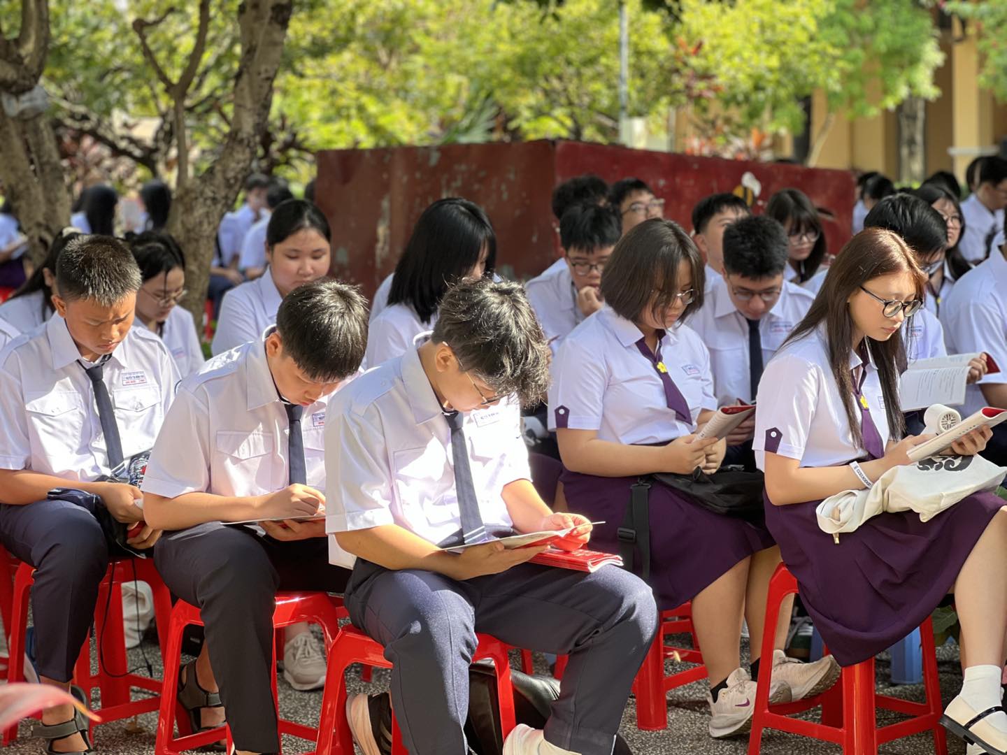 DOL IELTS Đình Lực mang phương pháp Linearthinking tới THPT Nguyễn Thị Minh Khai