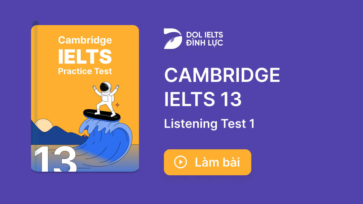 Luy N T P Thi Ielts Online Test Cambridge Ielts Listening Test