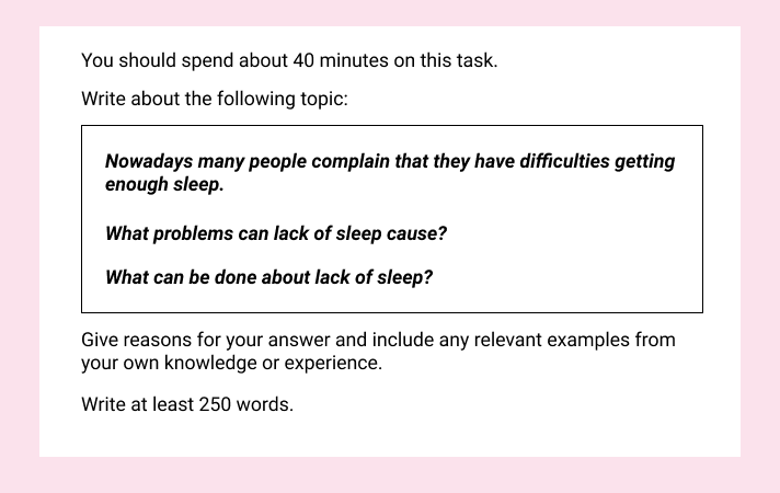 Đề thi IELTS Writing Task 2 dạng 2-part Question - Problems - Solutions