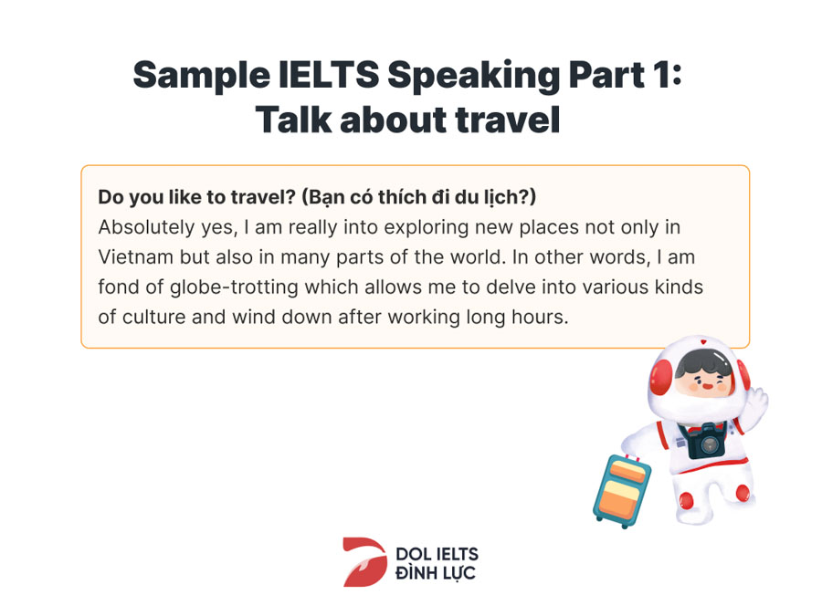do you travel a lot ielts speaking
