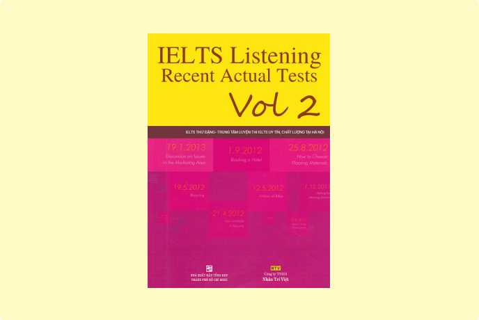 Review Chi Tiết Sách IELTS Actual Test Listening Vol2 (Download PDF Miễn Phí)