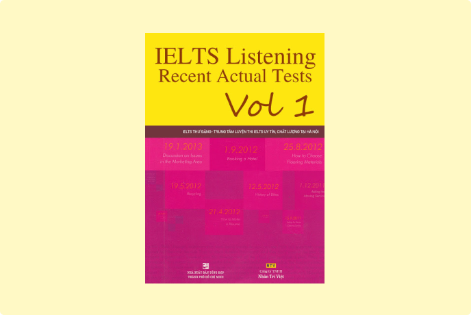 IELTS Listening Recent Actual Test Vol 1