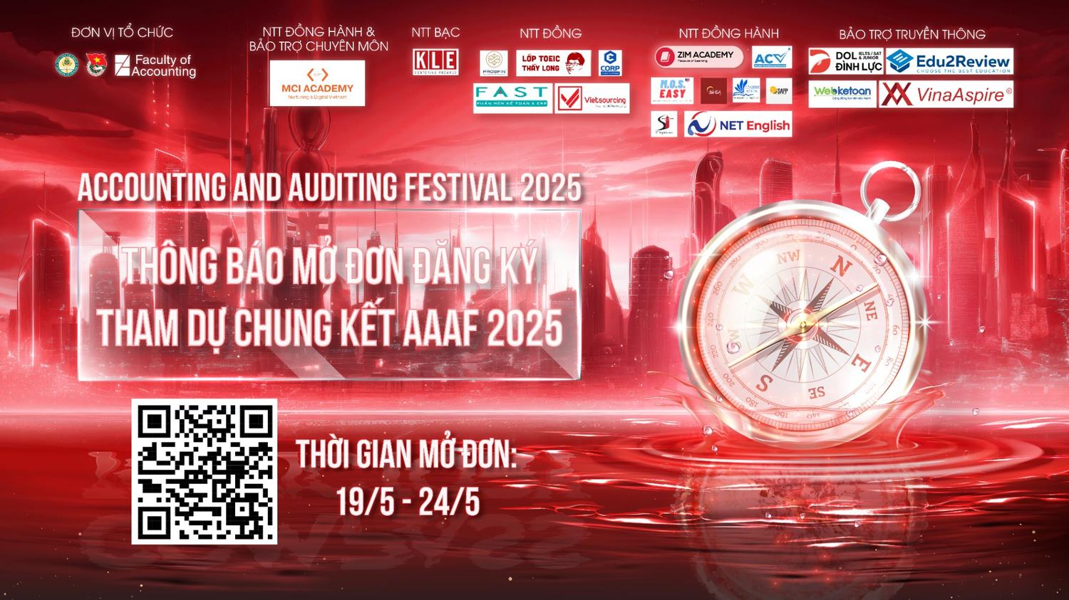 AAAF 2025 - Thông báo mở link đăng ký tham dự vòng 4: Chung kết Tài năng