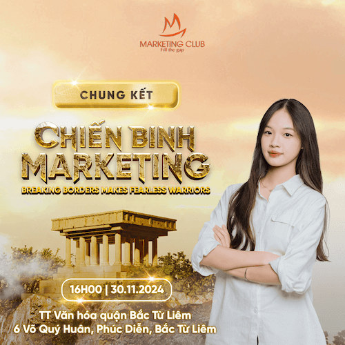 Chính thức mở đơn đăng ký tham dự chung kết cuộc thi Chiến binh Marketing 2024