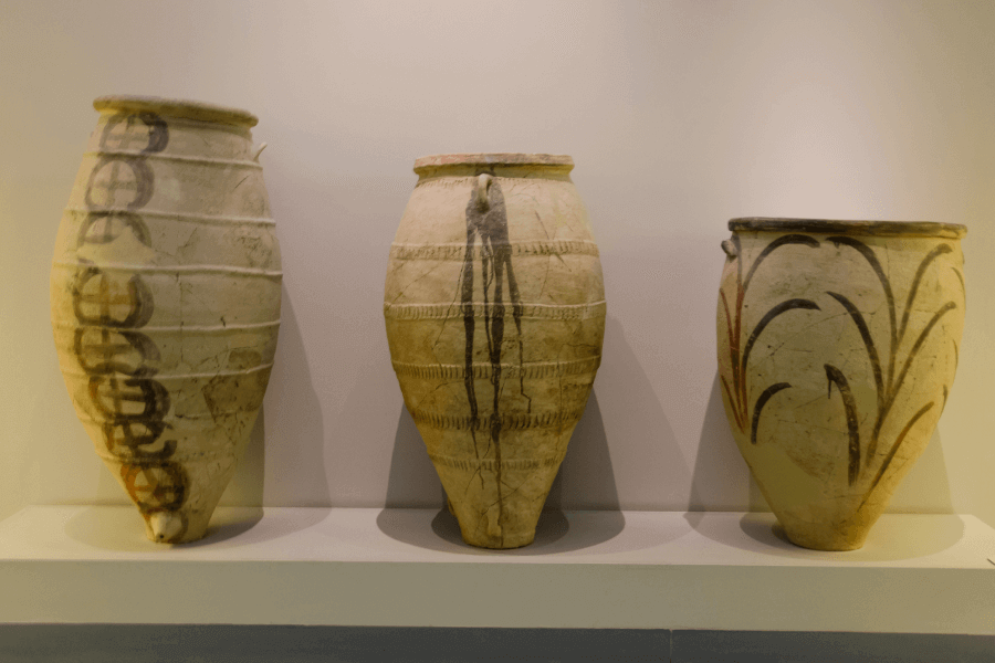 Pottery production in ancient Akrotiri