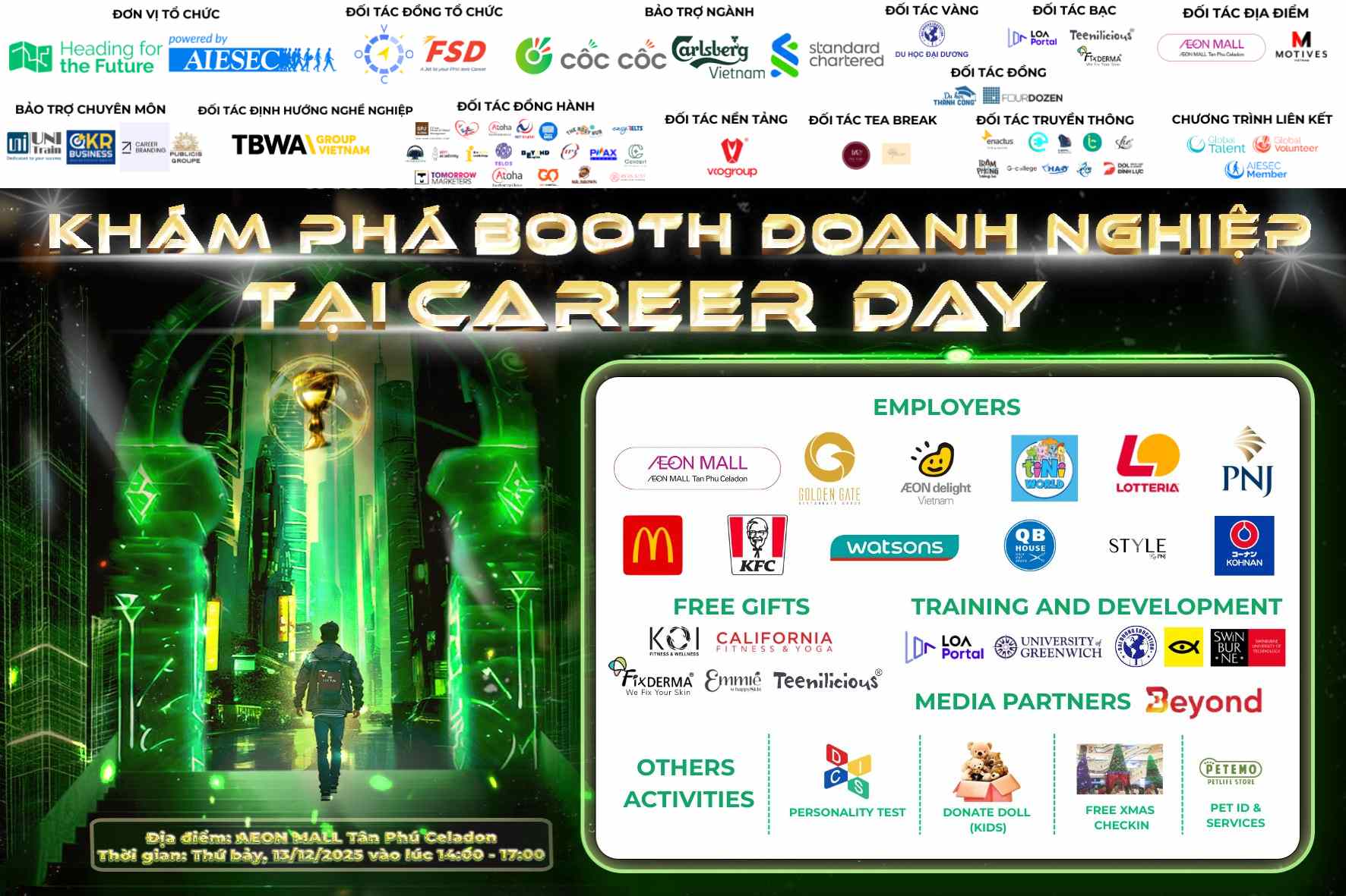 [TP.HCM] [H4TF Project: Business Management ] [Academy] 🔥 Khám Phá Các Booth Doanh Nghiệp tại Các Booth Doanh Nghiệp tại Career Day - Cánh Cửa Để Hiểu Thị Trường Tuyển Dụng 🔥