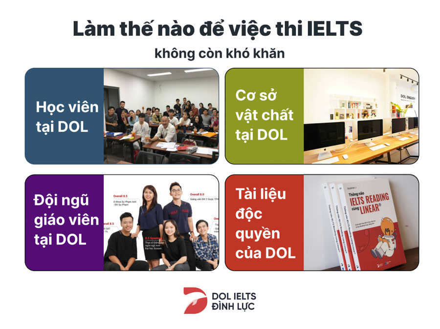 Đăng kí ôn thi tại DOL để thi IELTS tốt hơn