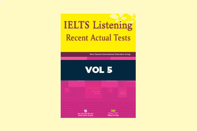 IELTS Listening Recent Actual Test Vol 5 (Free PDF + Audio)