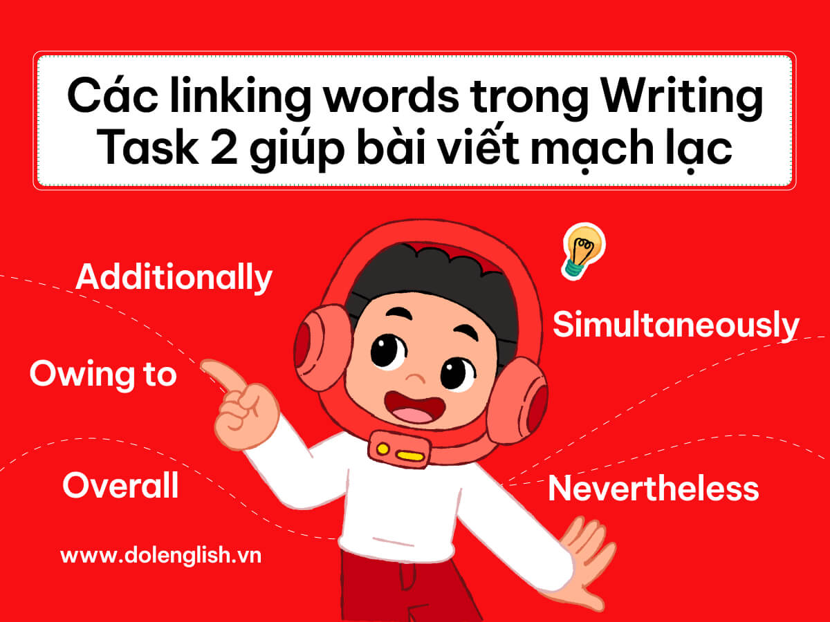 Các linking words trong Writing Task 2