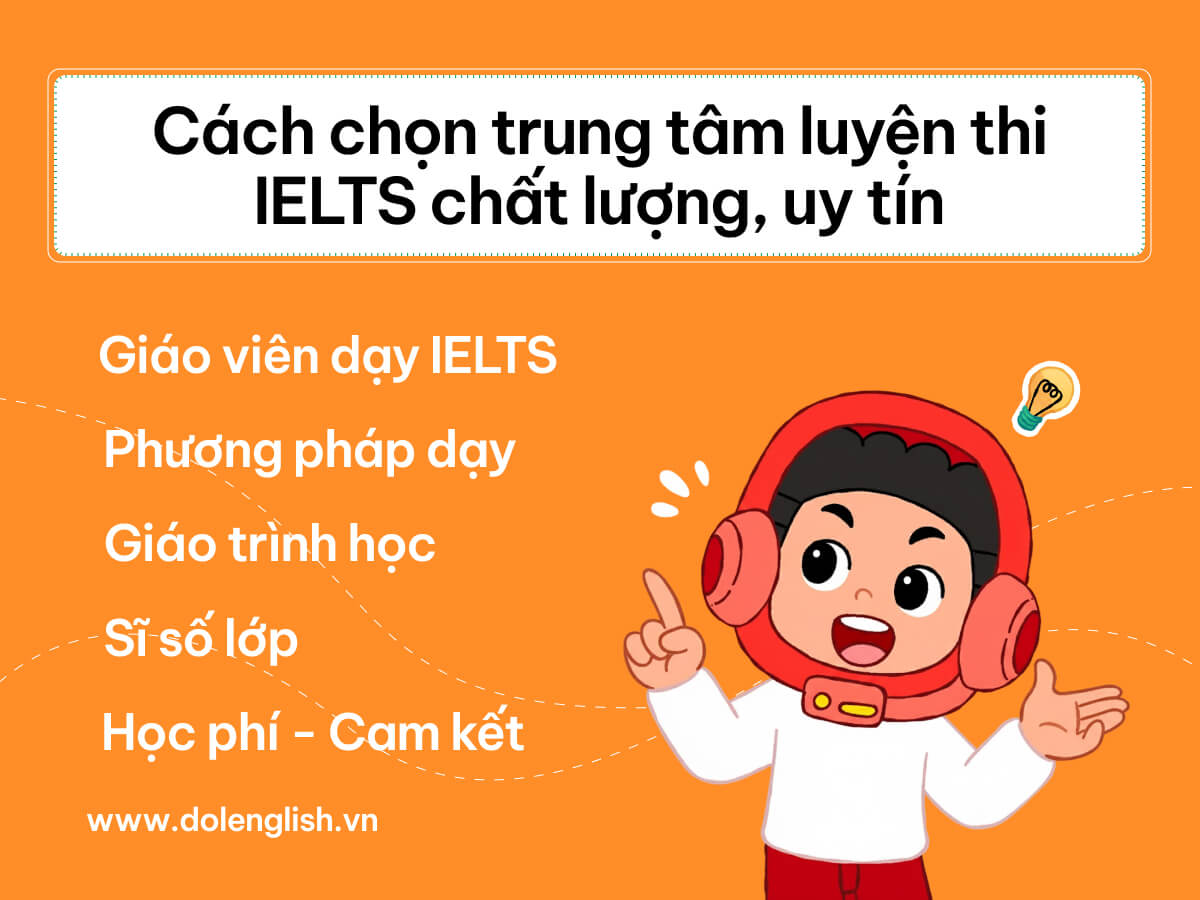 Cách chọn trung tâm luyện thi IELTS
