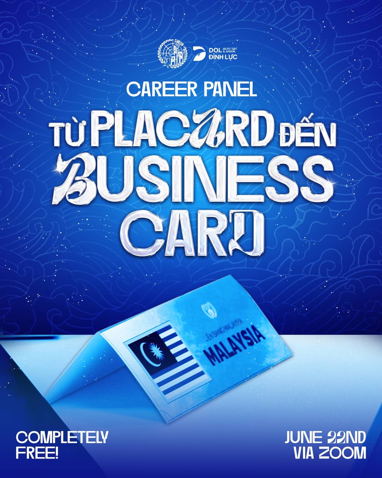 Mở đơn đăng ký Career Panel “TỪ PLACARD ĐẾN BUSINESS CARD”!