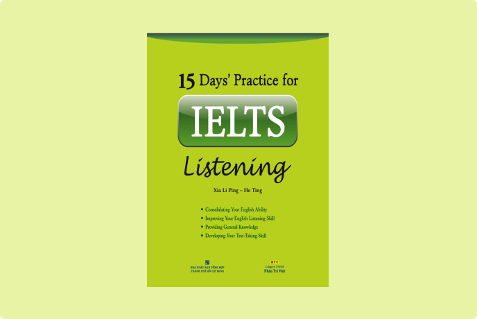 Review Chi Tiết Sách 15 days practice for IELTS Listening (Download PDF Miễn Phí)