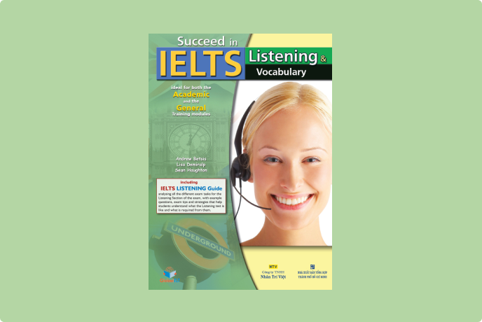 Review Chi Tiết Sách Succeed in IELTS Listening & Vocabulary (Download PDF Miễn Phí)