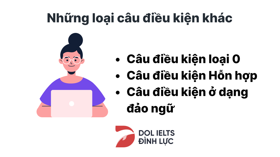 Cách dùng 3 loại câu điều kiện mệnh đề if trong tiếng anh