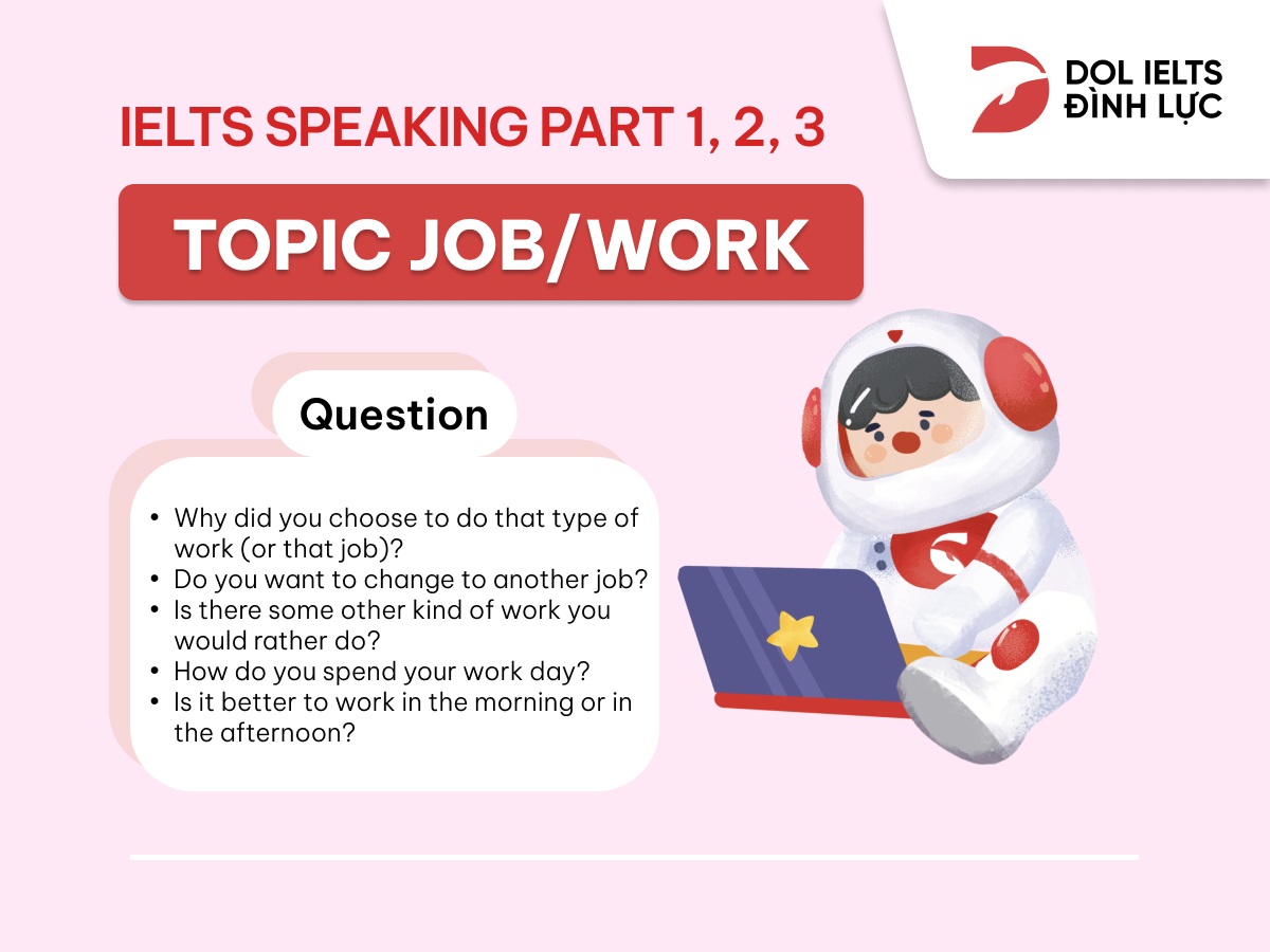 IELTS Speaking Job/Work