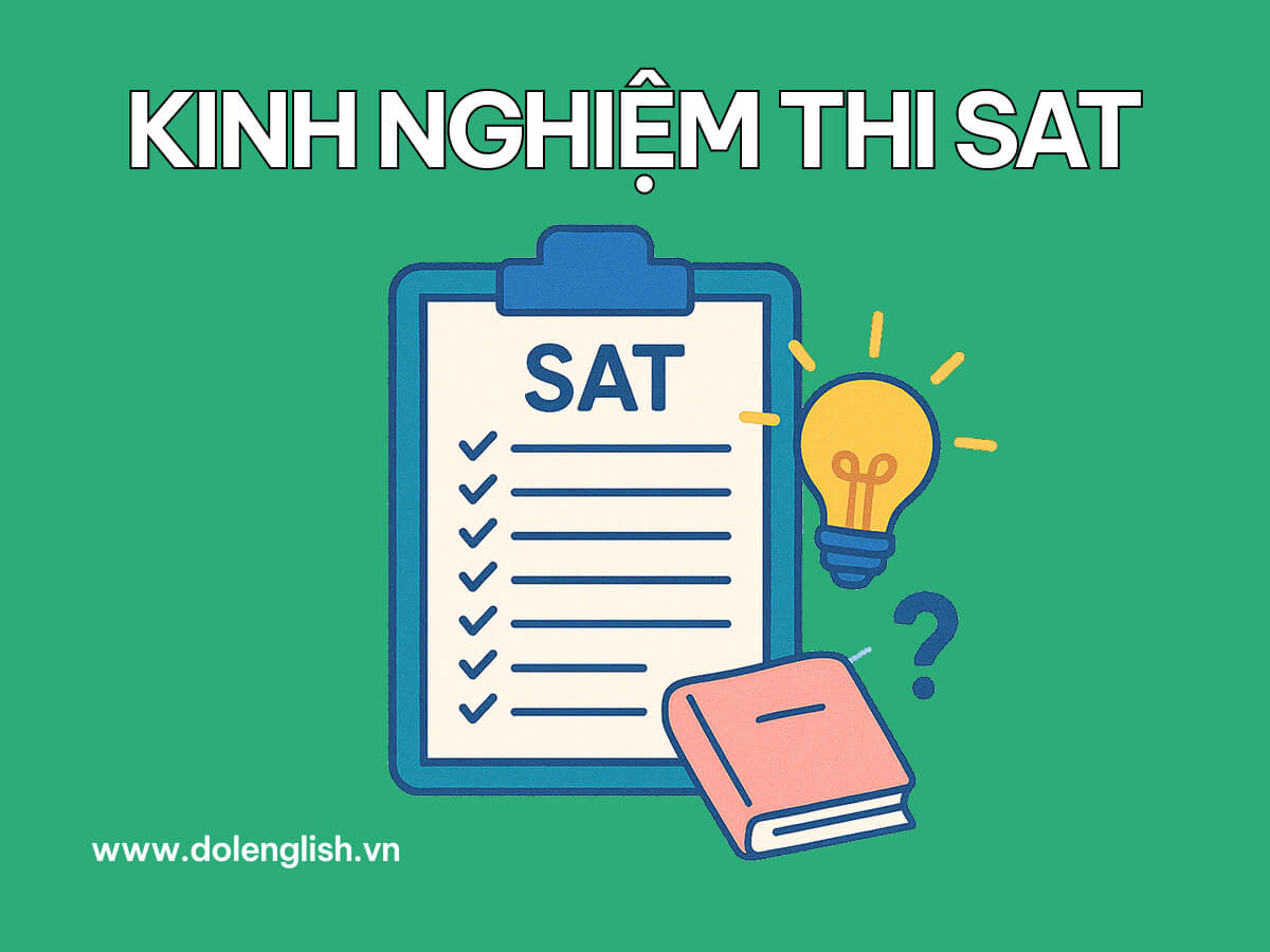Kinh nghiệm thi SAT