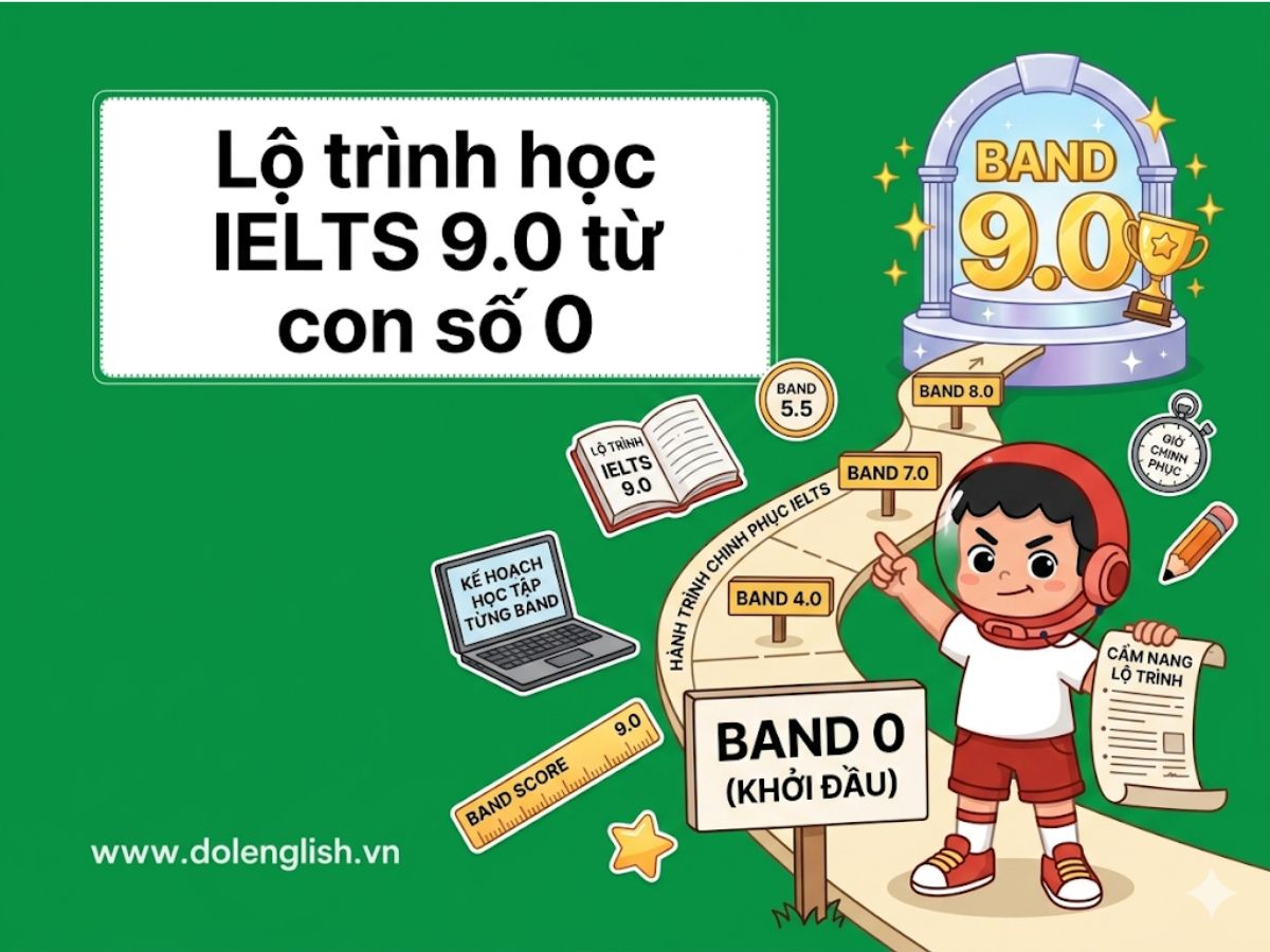 Lộ trình học IELTS 9.0