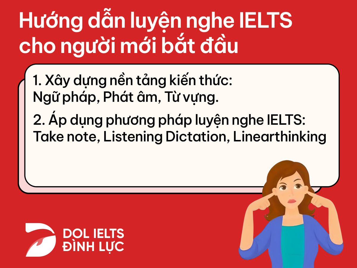 luyện nghe ielts cho người mới bắt đầu