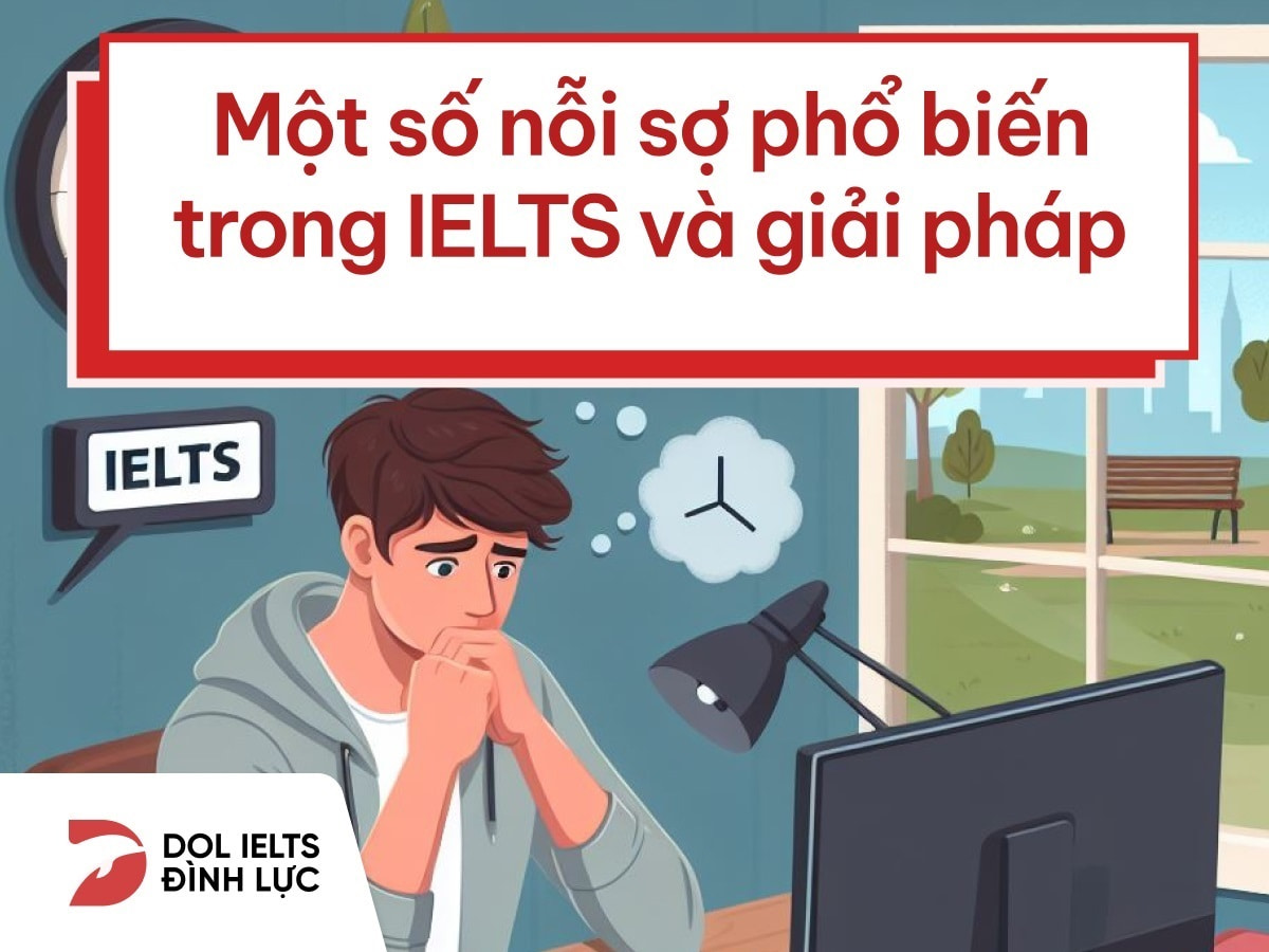 nỗi sợ phổ biến trong ielts