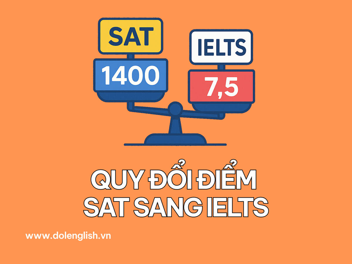 Quy đổi điểm SAT sang IELTS