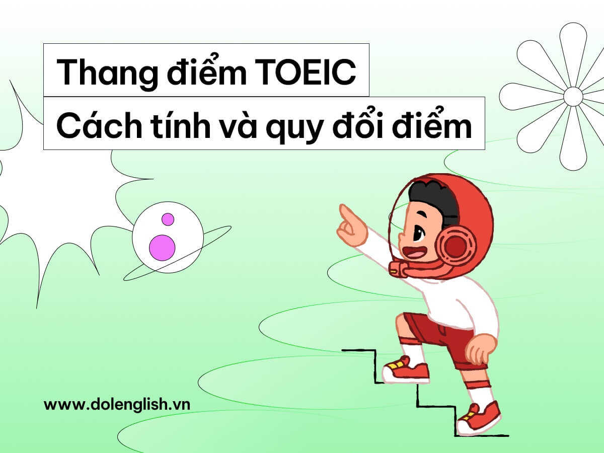 Thang điểm TOEIC các kỹ năng