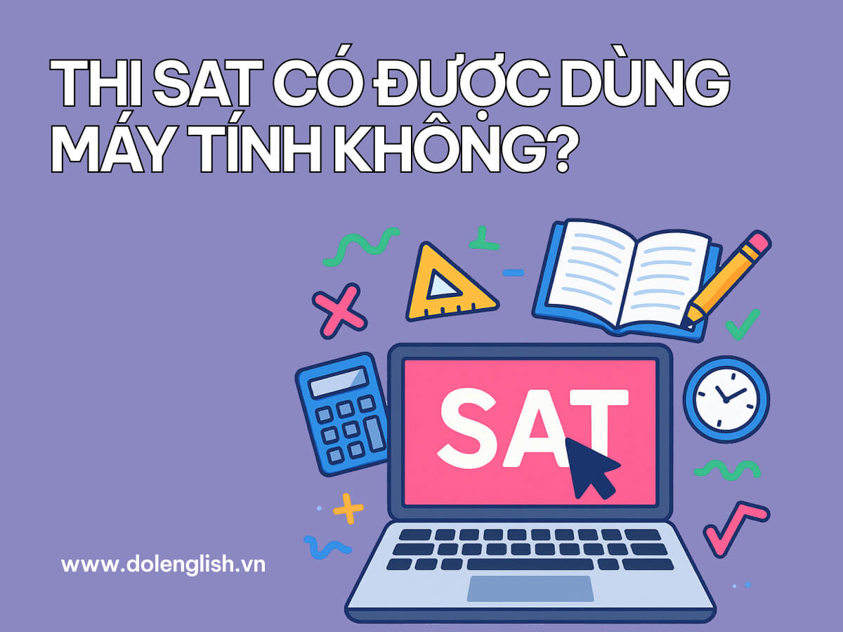 Thi SAT có được dùng máy tính không