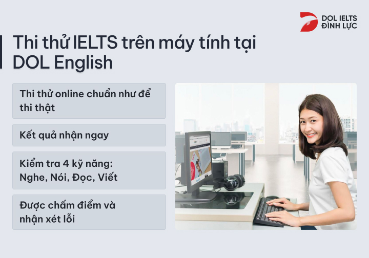 thi thử ielts trên máy tính