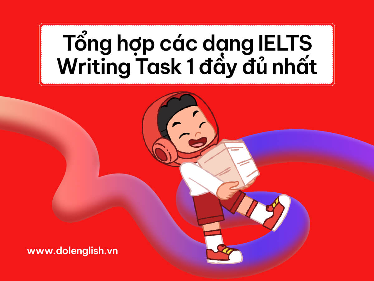 Tổng hợp các dạng IELTS Writing Task 1