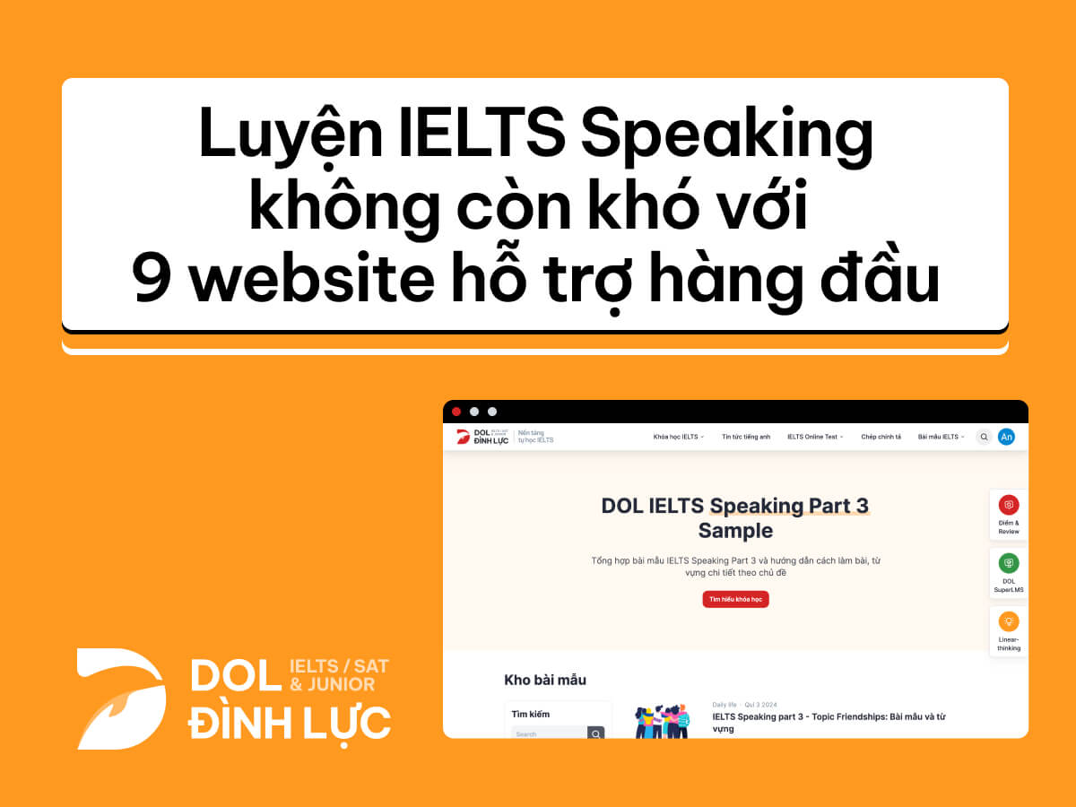 trang web luyện speaking ielts miễn phí